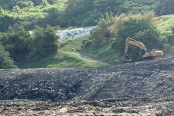 L’incendie du CET de Bora-Bora maîtrisé, la collecte des encombrants toujours suspendue