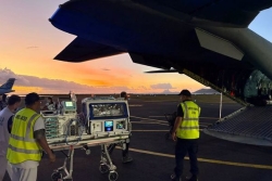 EVASAN entre Raiatea et Tahiti : un nouveau-né et un homme pris en charge