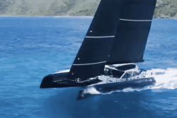 "La mer, faut la respecter" : le catamaran de luxe Convexity Gunboat 68 en escale à Saint-Pierre-et-Miquelon