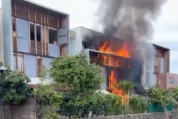 Un incendie déclaré dans une résidence de Portail à Saint-Leu : six appartements ont été sinistrés