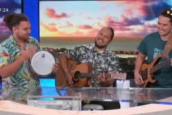 Raimana Bareille, chanteur du groupe Pepena, blessé sur scène dans un hôtel de Punaauia