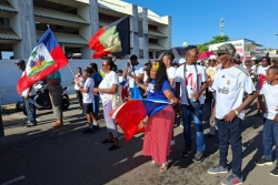 Marche de solidarité avec Haïti : la diaspora haïtienne de Guyane dénonce la violence et veut agir 