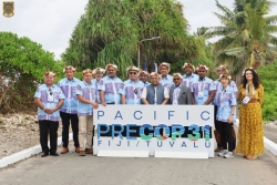 La Nouvelle-Calédonie présente aux Tuvalu pour constater les dégâts du changement climatique