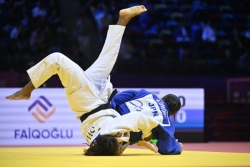 Mondiaux de judo : la Guadeloupéenne Sarah-Léonie Cysique blessée et forfait pour le bronze