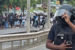 Mobilisation lycéenne en Guadeloupe : 12 mineurs interpellés après des violences, cinq convoqués devant le juge des enfants