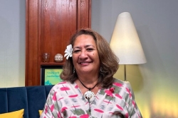 Ludmilla Tapea, membre de l'association Amazon Pacific : "la vie est encore là et il faut la vivre"