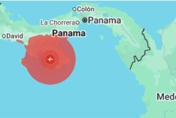 Panique au Panama, secoué par un séisme de magnitude 7.7 ; une alerte tsunami lancée