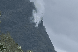 Incendie à Moorea, les secours mobilisés
