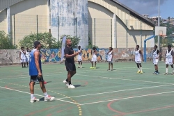 Le club de basket Fuz'ellipse Cavani ouvre son premier stage de haut niveau