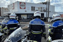 Mobilisation lycéenne à Fort-de-France : des mortiers tirés sur les policiers, un suspect interpellé
