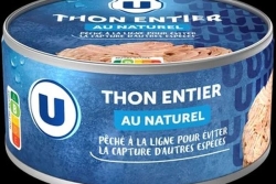 Alerte sanitaire : des boîtes de thon de la marque U rappelées en raison d'un risque pour la santé