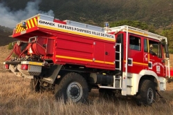 Incendie à Païta : 7 véhicules et un hélicoptère engagés