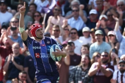 Rugby: le Réunionnais Bielle-Biarrey, bloqué à l'aéroport, a pu quitter Bristol 