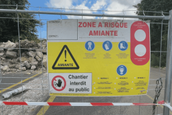 Suspicion d'amiante dans les gravats de la Voie verte à Jarry : les résultats attendus mercredi prochain