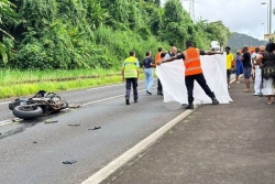 Gourbeyre : un motard décède dans une collision avec une voiture