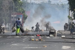 Barrages : A Mare-Gaillard au Gosier, la RN4 débloquée, mais pour combien de temps ?