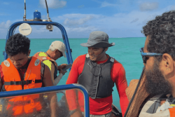 À Vaka La, des professionnels se forment à la communication en mer