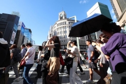 Plus de 30°C fin octobre, un record de chaleur à Tokyo et Osaka au Japon