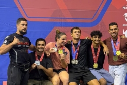 L’Association Sportive Judo Jiu-Jitsu Club de Mayotte rafle trois médailles d'or à l’Open de l’Océan Indien de Jiu-Jitsu brésilien