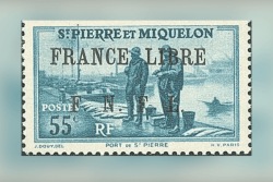 Un timbre de Saint-Pierre-et-Miquelon vendu plus de 11 500 euros aux enchères