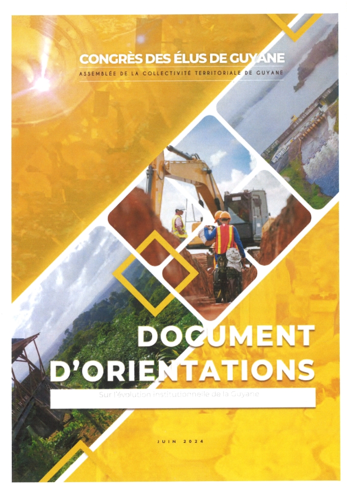 Document d’orientations sur l’évolution institutionnelle de la Guyane Juin 2024