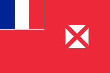 La drapeau de Wallis et Futuna